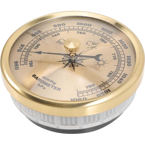 Multifunktionales Wand barometer aus Metall and Kunststoff (1/5)