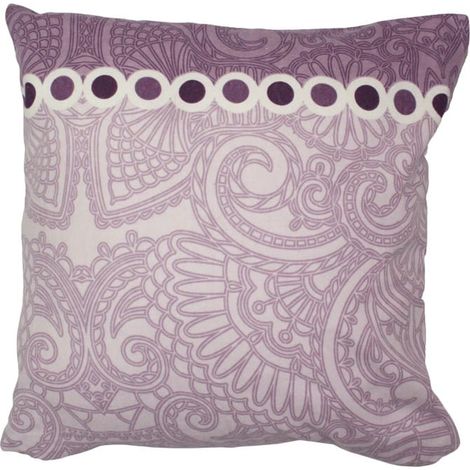 Funda de almohada - franela, cremallera, 40x40 (1/2)