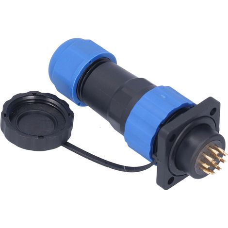 Wasserdichter quadratischer Stromanschluss für Luftfahrtanwendungen, Schweiß- und Industrieadapter, 250 V, 5 A, SP2012-polig (1/5)