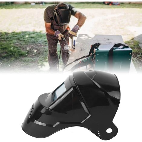 Masque de soudage à énergie solaire, à réglage automatique de la lumière, monté sur la tête, pour le soudage électrique, masque de soudage anti-éclaboussures et casque de soudage. (1/5)