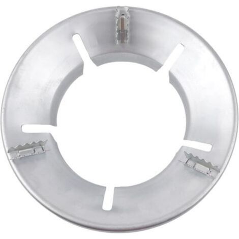 Housse de protection pour cuisinière à gaz, économie d'énergie pour wok Ring - Accessoires pour poêle à feu en fer inoxydable (B) (1/5)