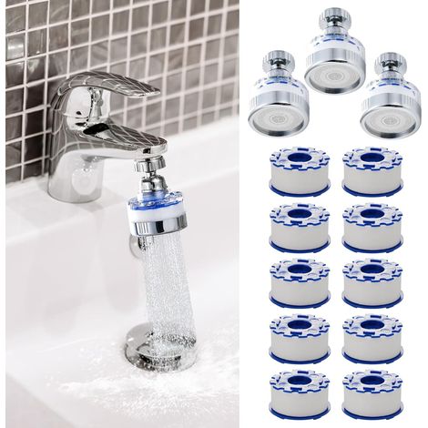 Purificador de agua del grifo - antisalpicaduras - filtro para grifo de baño - apto para cocina y baño. (1/5)