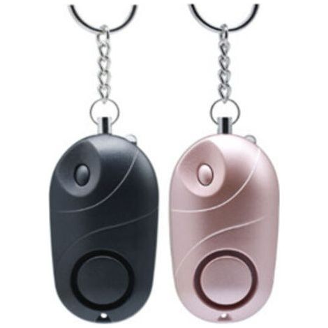 Taschenalarm, 130 Dezibel Notfall-Sicherheitsalarm mit LED-Leuchten, Warngerät zur Verbrechensverhütung für Kinder, Frauen und ältere Menschen (1/4)