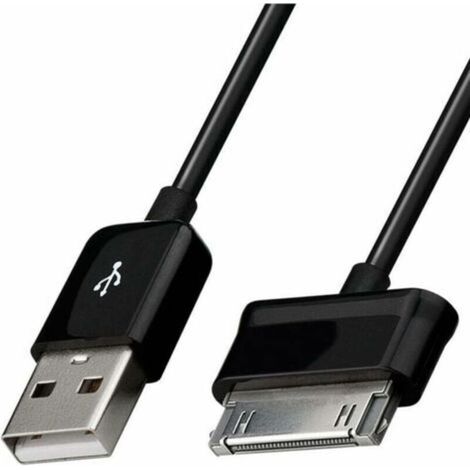 USB Data Cable, Charging Cable, Data Sync Cable, Black, for Samsung Galaxy Tab 2 10.1 P1000 and 7.1 Charger (1/4)