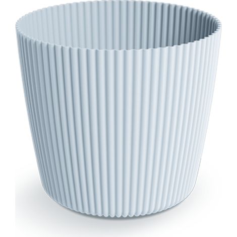 Prosperplast Blumentopf MILLY ROUND Hellgrau 39 cm