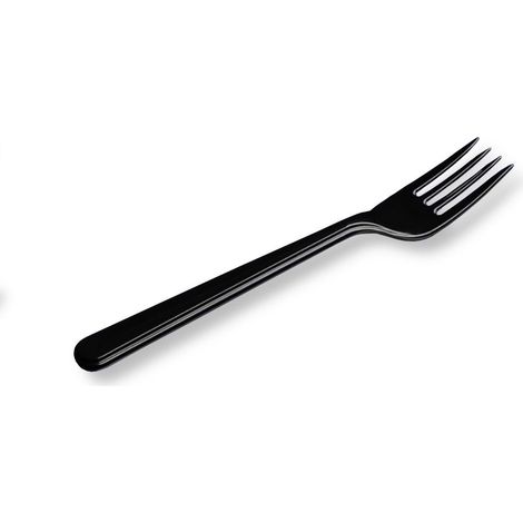 Forchetta nera 18 cm Superior 50 pezzi