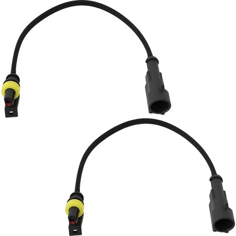 Set of 2 Automotive Oil Pressure Connectors, 1 Pin, Waterproof Connector, Compatible with Opel, Compatible with Adam (1/5)
