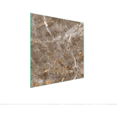 GLASSCHUTZPLATTE FÜR HERD 50x52 MARMOR (1/5)