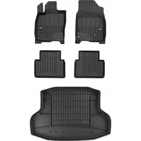 SET Alfombrillas de goma 3D Honda Civic 10 Sedán desde 2017- (1/5)