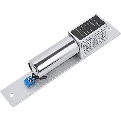 Verrou de porte électrique DC 12 V - Contrôle d'accès à induction pour système de sécurité domestique (1/5)