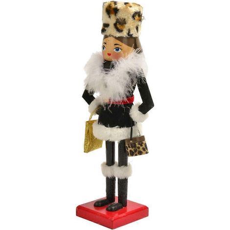 Figurine de soldat Casse-Noisette de 38 cm, faite main, décoration de Noël (1/5)