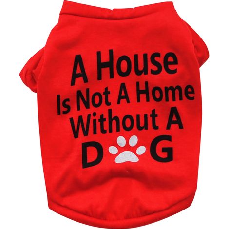 Veste Chien - Manches Courtes - Tissu Léger Respirant - Pour Chiens Petits Moyens et Grands - Taille Unique Adaptative - 1 Pièce (1/5)