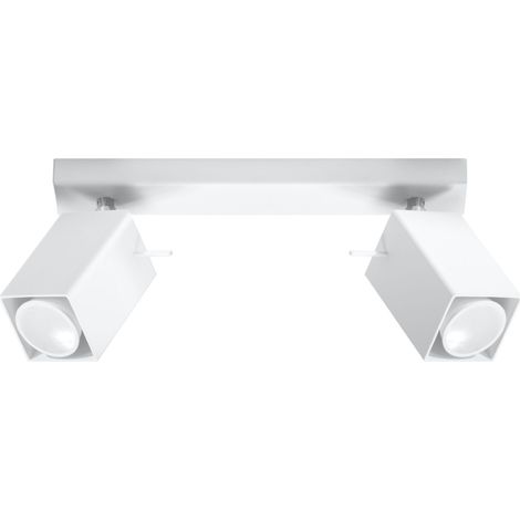 Lámpara de techo venzo 2 GU10 blanco lumilo 00.169.96 (1/5)