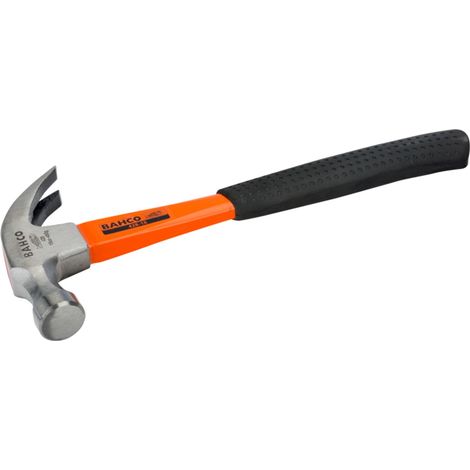 Bahco Klauenhammer mit Gummigriff und Fiberglasstiel 450 g (1/5)