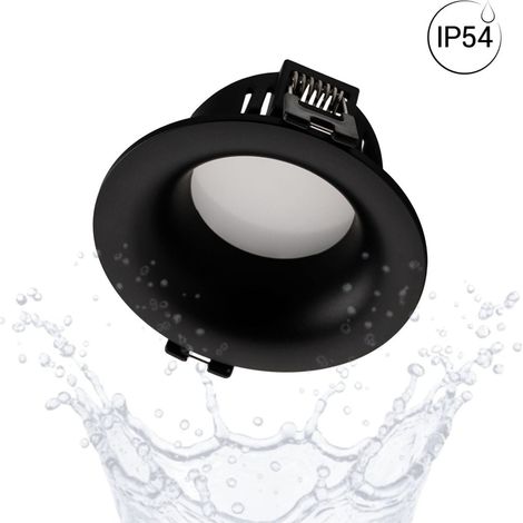 Aro Downlight Empotrable Para Bombilla GU10 / MR16 - Ø86mm - (1/5)