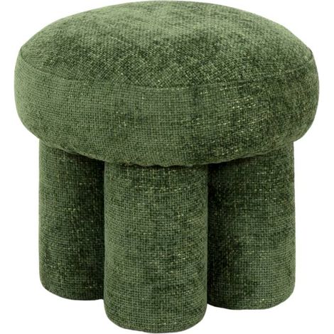 Petit tabouret en tissu Toby (1/5)
