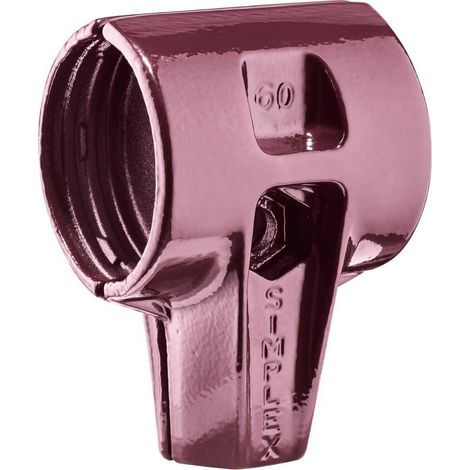 Halder SIMPLEX-Schonhammergehäuse ohne Einsätze, ohne Stiel 60G mm