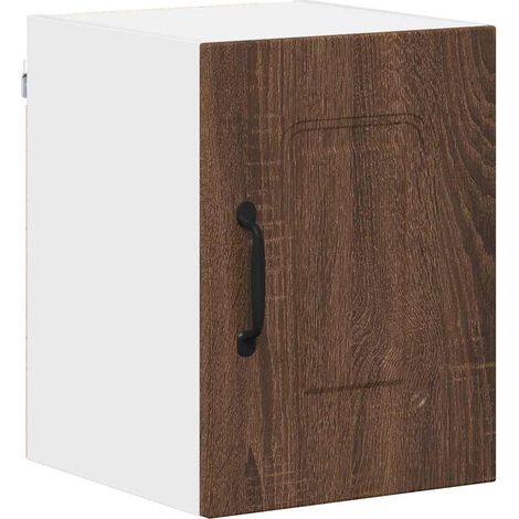 Meuble mural de cuisine,Armoire de cuisine avec étagère Chêne brun 30 x 31 x 40 cm CFW65345 (1/5)