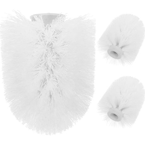 3 brosses WC, blanc, pour salle de bain et angles difficiles (1/5)