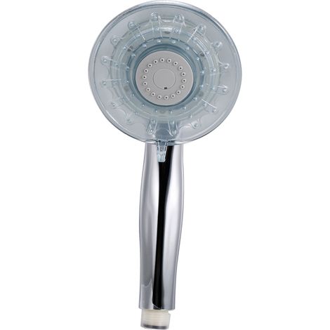 Douchette LED, pommeau de douche LED à changement de couleur RGB automatique, capteur de température pour salle de bain (1/2)
