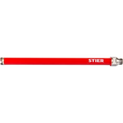 Trépan diamant STIER arrosage 1/2" 300mm Ø 22 mm (1/5)