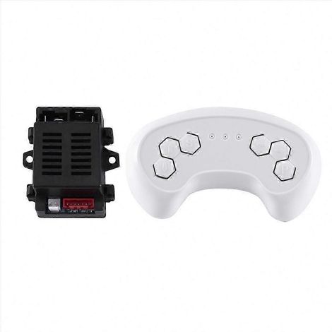 Télécommande sans fil 2,4 GHz et module récepteur moteur compatibles avec les véhicules électriques pour enfants (1/5)