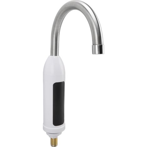 Robinet chauffe-eau instantané 3000 W, étanche IPX4, en acier inoxydable et sans réservoir, pour la cuisine (prise UE 220 V).