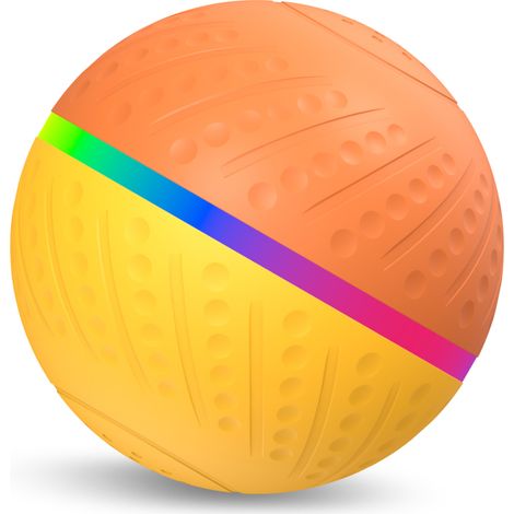 Balle interactive pour animaux - Double mode : déclenchement radar, évitement obstacles - Étanche et rechargeable (1/5)