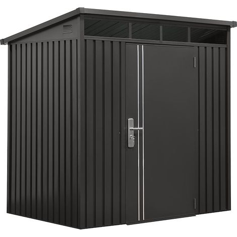 Gartengerätehaus First Line Pultdach 197x187x201cm, anthr.