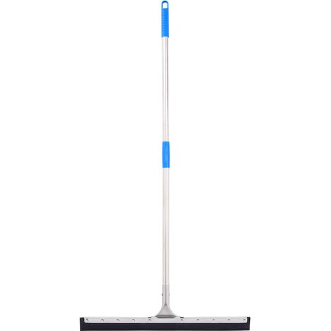 Raclette à plancher 74,5x122,5 cm acier et caoutchouc CFW953914 (1/5)
