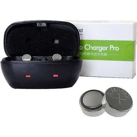 Pile rechargeable A312, kit de chargeur pour appareils auditifs 312, pile rechargeable A312 PR4 pour appareils auditifs