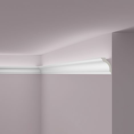 Cornice soffitto parete NMC Z1220 ARSTYL Noel Marquet modanatura tipo stucco illuminazione indiretta design classico senza tempo bianco 2 m