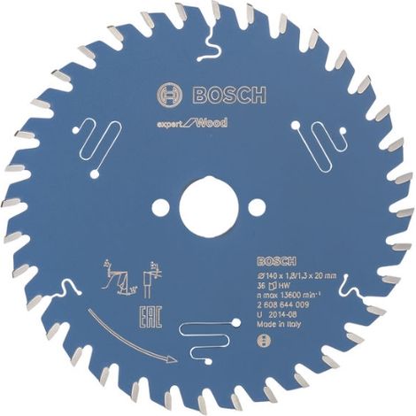 Hoja de sierra circular.Expert W 140x1,8x20mm Z36 W Bosch (1/5)
