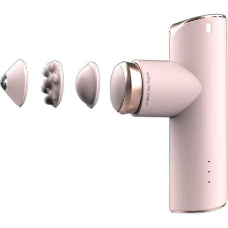 Mini Pistolet de Massage Musculaire électrique Masseur Musculaire du Cou de Poche thérapie de la Douleur for Le Massage corporel Relaxation soulagement de la Douleur (Color : Pink, Size : 0) (1/5)