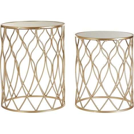 Premier Housewares Arcana Side Tables - Set of 2 (1/3)