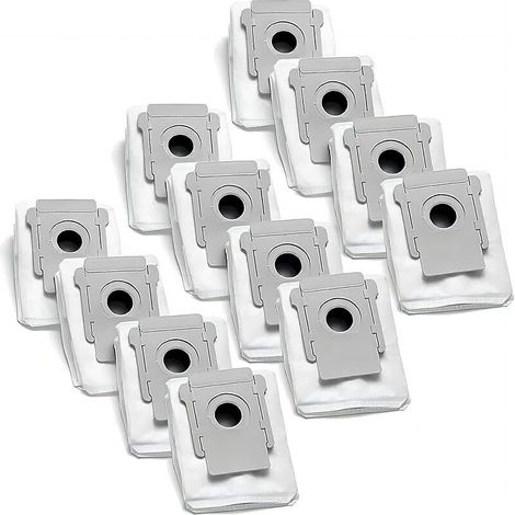 Pack of 12 Vacuum Cleaner Bags compatible with Roomba i7 i7+ i8 i8+ i4 i4+ i6 i6+ j7 j7+ s9 s9+ E5 E6 E7 Replacement Dust Bags (1/5)