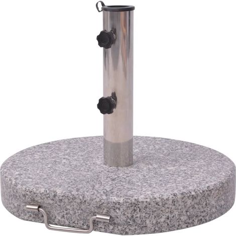 Pied de parasol,Socle de parasol en granit 30kg -38980 (1/5)
