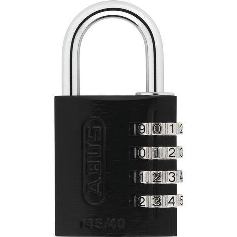 Abus - Zahlenschloss 145/40 schwarz Lock-Tag - 34613