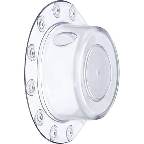 Tappo di troppo pieno in silicone per vasca da bagno - Tappo di scarico per lavabo con ventosa per bagno -Crezuo