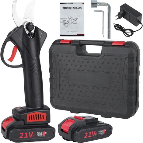 Sécateur Électrique, Design Sans Fil, Haute Efficacité, 1 batterie (1/2)