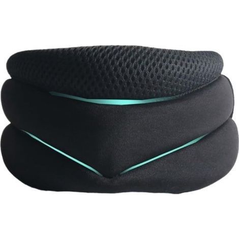 Collier cervical ergonomique - Support pour le cou - Idéal contre le ronflement et les douleurs cervicales - Matériau respirant - Convient à la maison, aux voyages et au bureau - Effet immédiat (1/5)