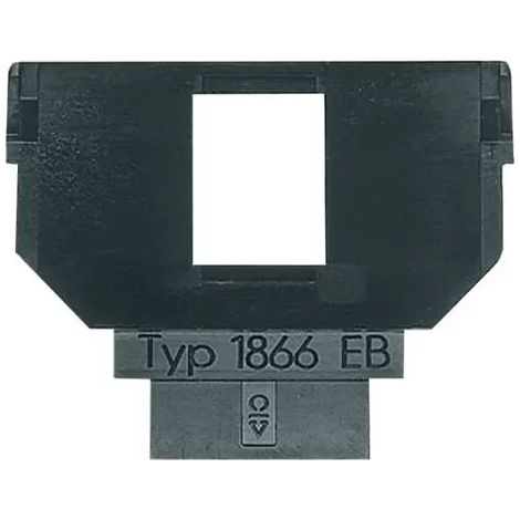 Busch-Jaeger Sockel für 1758... f. Mod.-Jack 6+8pol. 1866 EB (1/2)