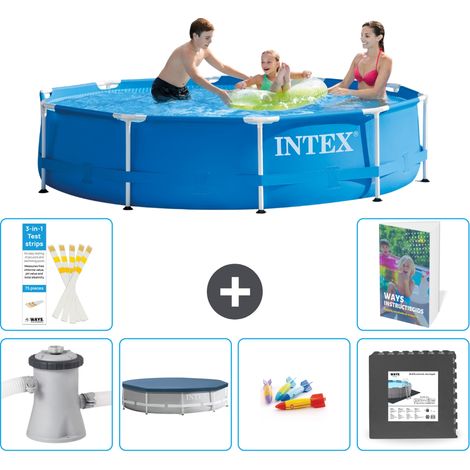 Frame Pool Rund - 305x76 cm - 7-teilig S317