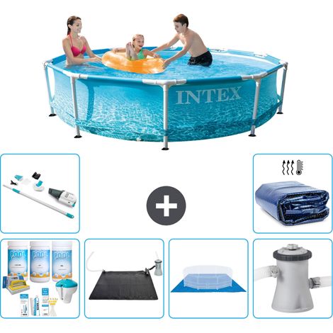 Intex Piscine Tubulaire Ronde - 305x76 cm - 7-pièces S20359 (1/5)