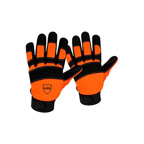 Gants De Tronçonnage Demi-saison à Main Gauche En Kevlar Taille 9 (m), Classe 1, En388 - 2122x. Cuir Véritable.