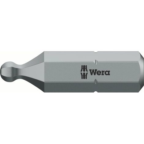 Wera 842/1 Z Inserto Esagonale 4 mm Acciaio per utensili legato, duro D 6.3 1 pz. (1/2)