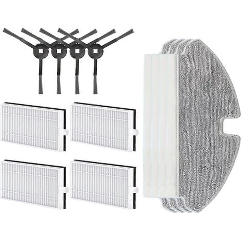 Pièces de rechange pour balai à franges Dreame Mova M1 : brosse latérale, filtre HEPA et tampons. (1/5)
