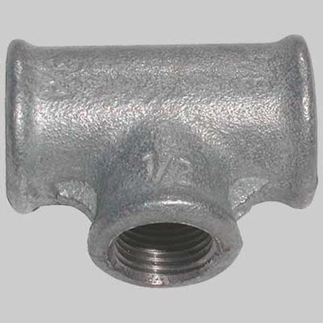TEE A 90° FEMMINA/FEMMINA RIDOTTA 1"x1/2"x1"