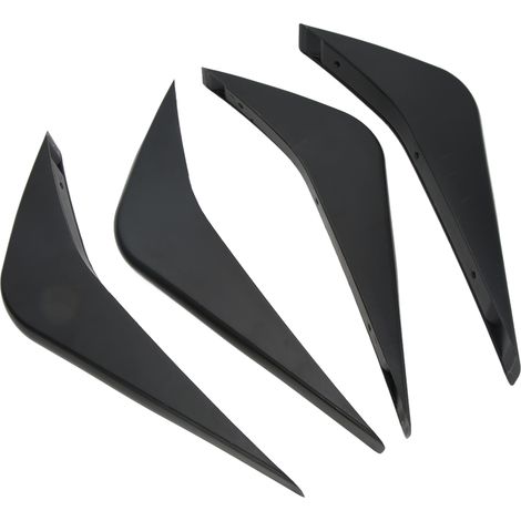 Déflecteur de bouclier arrière en forme d'aileron, remplacement pour Chevrolet Corvette C7 tous modèles 2014-2019, finition carbone, kit de diffuseur auto (1/5)