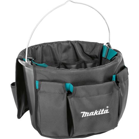 Makita – Boîte à outils polyester 600 deniers – 10 poches intérieures et 8 extérieures – Dimensions 470 x 320 mm – Capacité 3,2 litres (1/5)